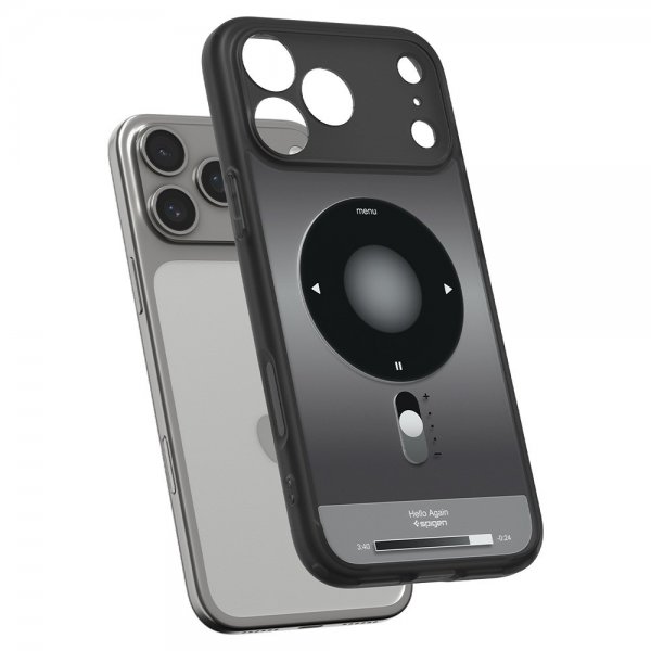 Spigen iPhone 17 Pro Cover Ultra Hybrid Classic MagFit Sort