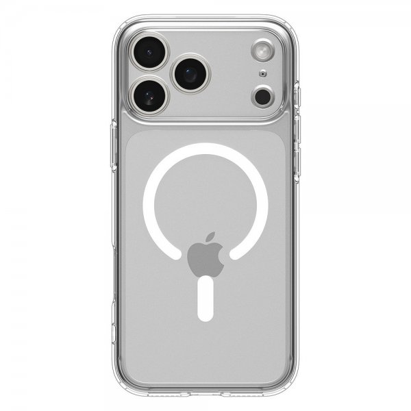 Spigen iPhone 17 Pro Cover Ultra Hybrid MagFit Clear White
