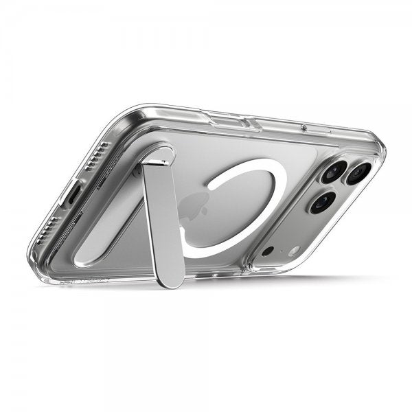 Spigen iPhone 17 Pro Cover Ultra Hybrid S MagFit Clear White