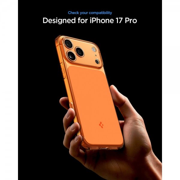 Spigen iPhone 17 Pro Cover Ultra Hybrid T MagFit Glossy Orange