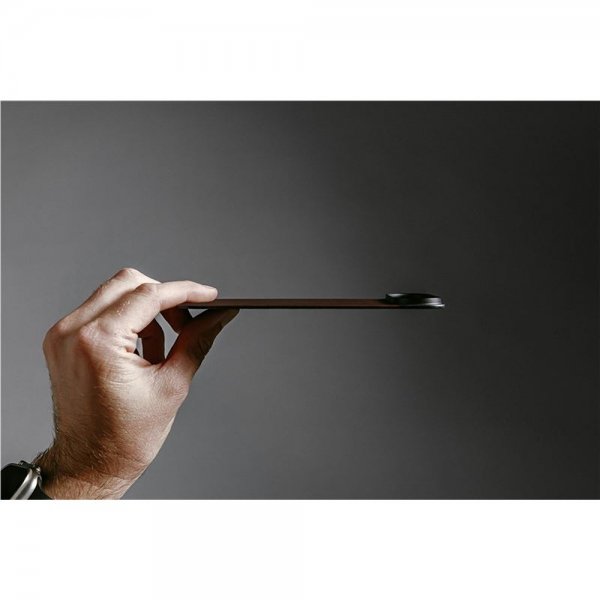 Nomad iPhone 17 Pro Skin Mag Læder Bagside Rustik Brun