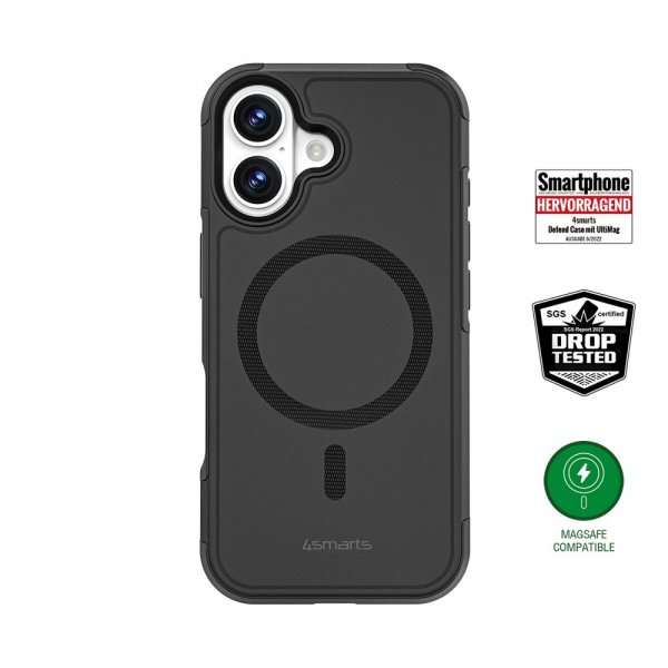 4smarts iPhone 17 Cover Defend Etui Ultimag Sort