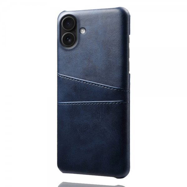 iPhone 17 Cover med to Kortlommer Blå