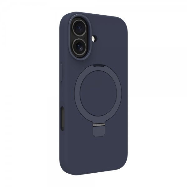 dbramante1928 iPhone 17 Cover Roskilde MagSafe Kickstand ICON Deep Water