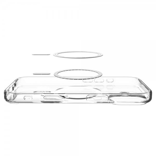 Spigen iPhone 17 Cover Ultra Hybrid MagFit Clear White