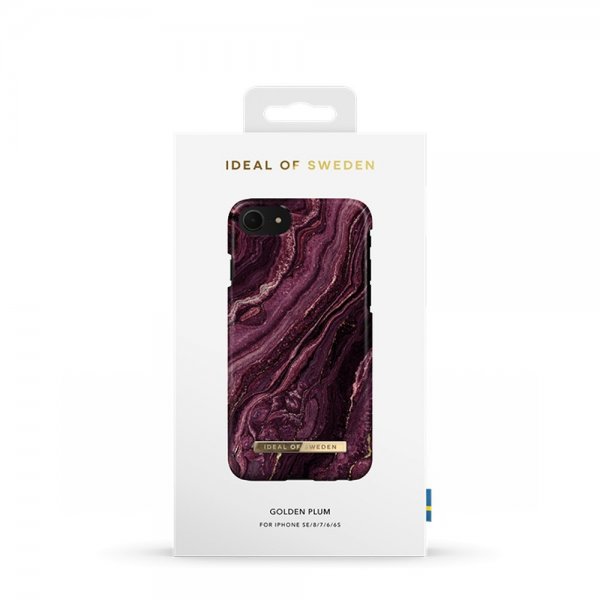 Ideal of Sweden iPhone 6/6S/7/8/SE Cover Fashion Case Golden Plum