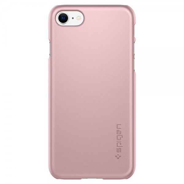 Spigen iPhone 7/8/SE Cover Thin Fit Roseguld
