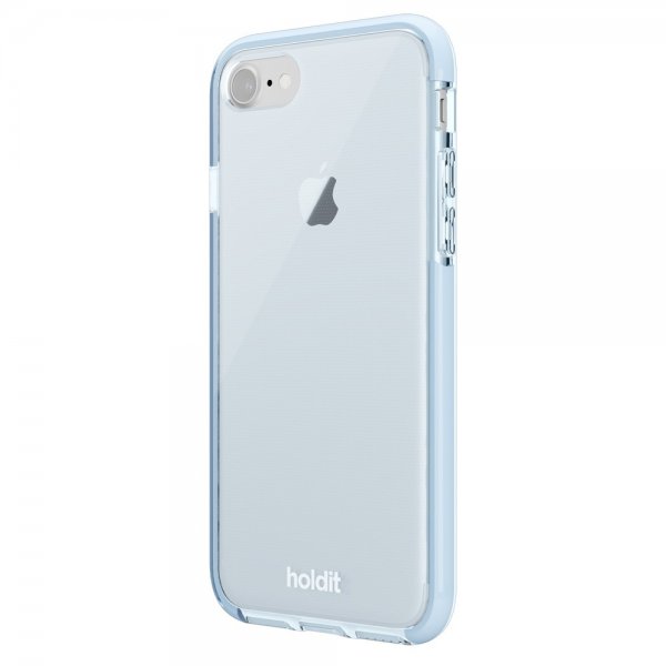 holdit iPhone 7/8/SE Cover Seethru Mineral Blue