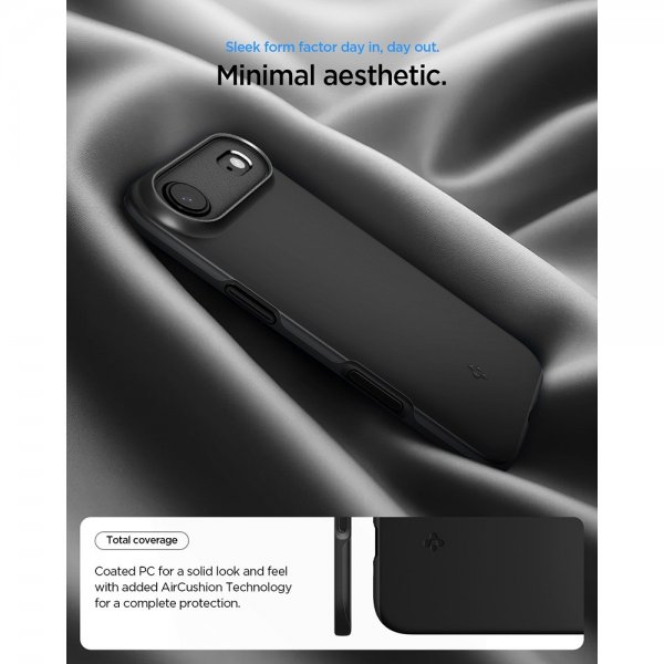 Spigen iPhone Air Cover Thin Fit MagFit Sort