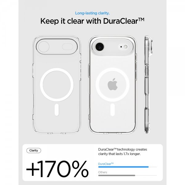 Spigen iPhone Air Cover Ultra Hybrid MagFit Clear White