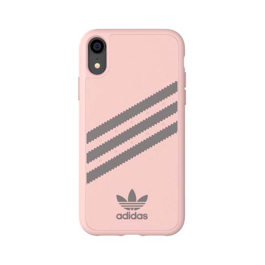 Adidas iPhone Xr Cover OR Moulded Case Suede FW18 Rosa