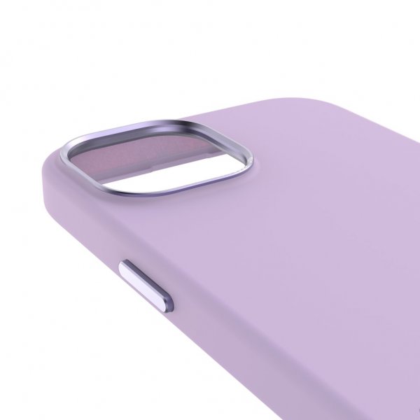 Decoded iPhone 15 Cover Silikone Bagcover Lavender