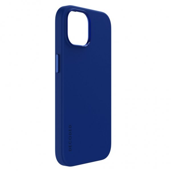 Decoded iPhone 15 Plus Skal Silikone Bagcover Galactic Blue