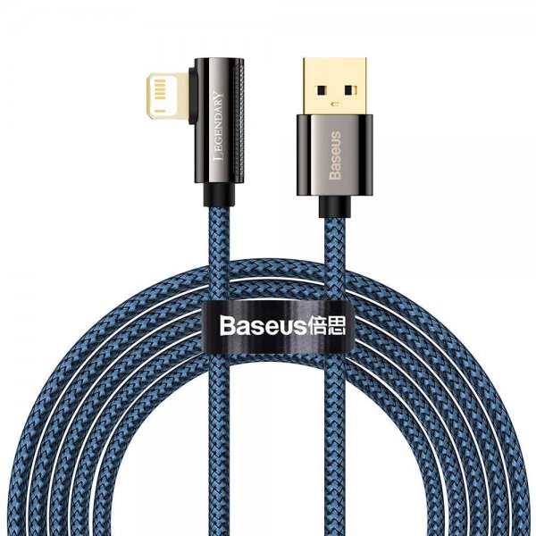 Baseus Kabel Legend Series USB-A til Lightning 2 m Blå
