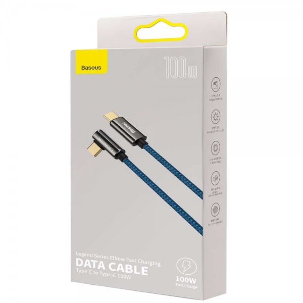 Baseus Kabel Legend Series USB-C til USB-C 2 m Blå