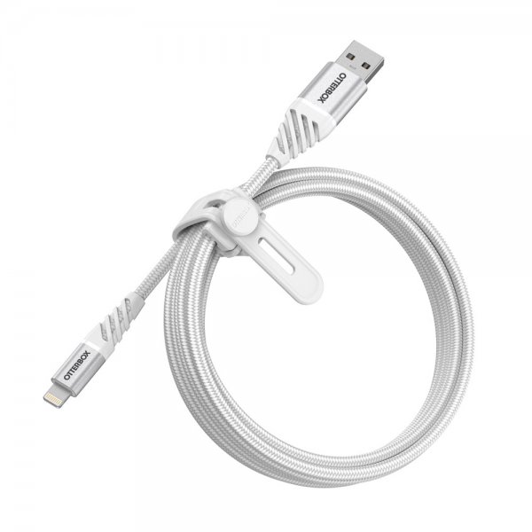 Otterbox Kabel Premium Lightning til USB-A Kabel 2m Cloud White