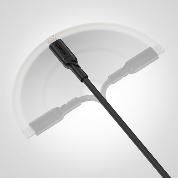 Otterbox Kabel USB-A til Lightning 1 meter Sort