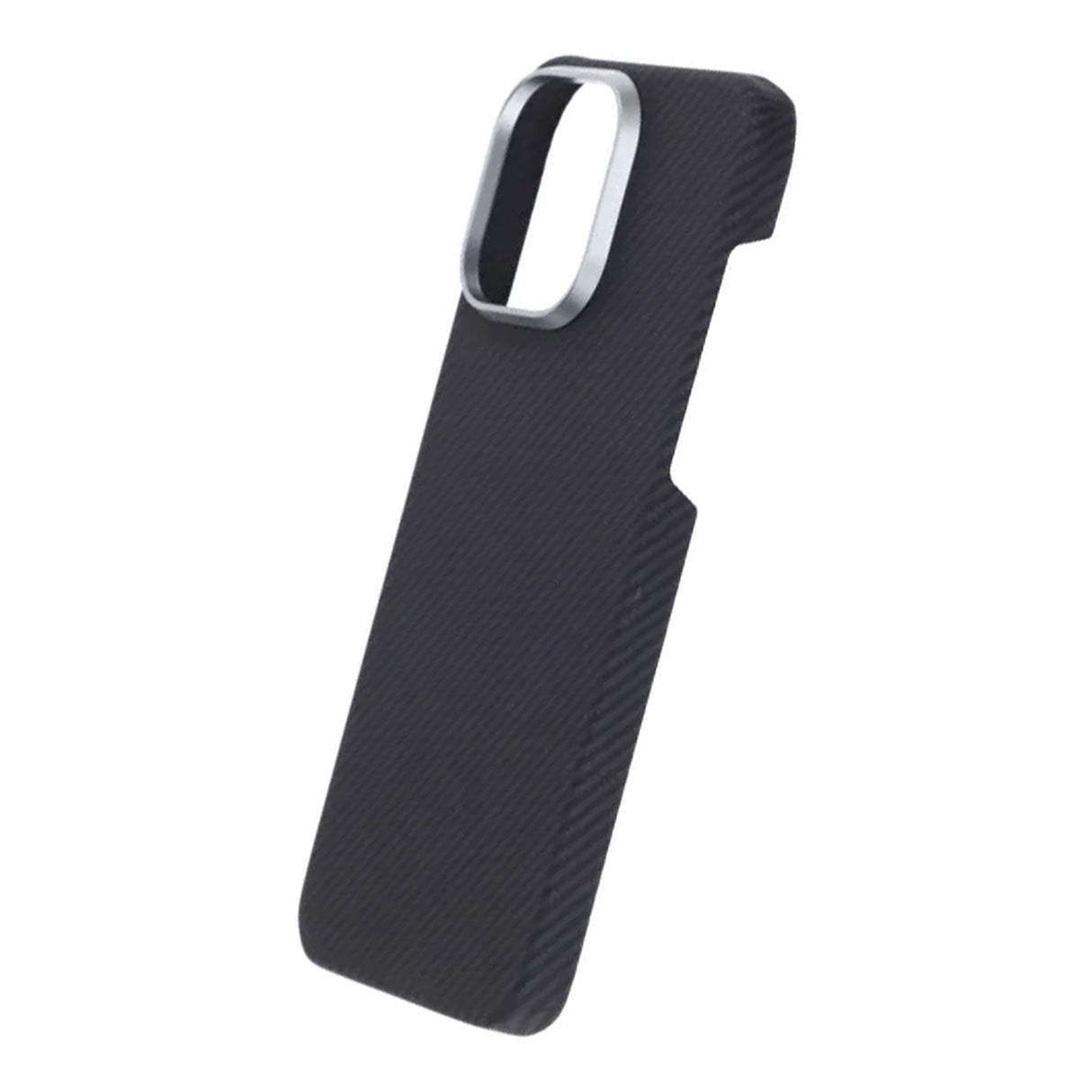 iPhone 15 Pro Max Cover Kevlar MagSafe Sort med striber