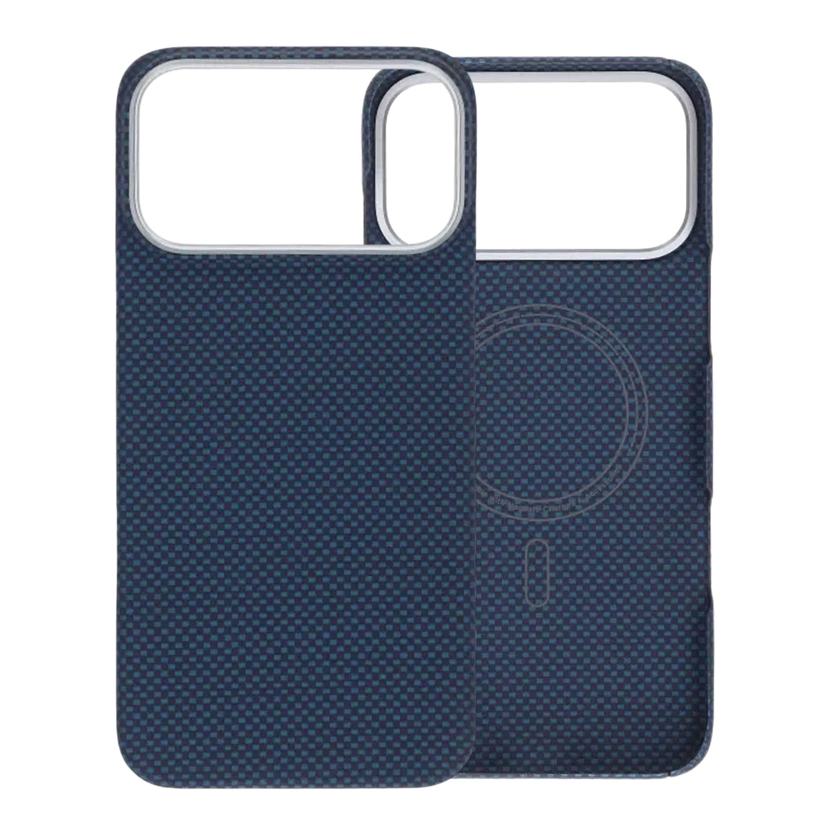 iPhone 17 Pro Max Cover Kevlar MagSafe Blå