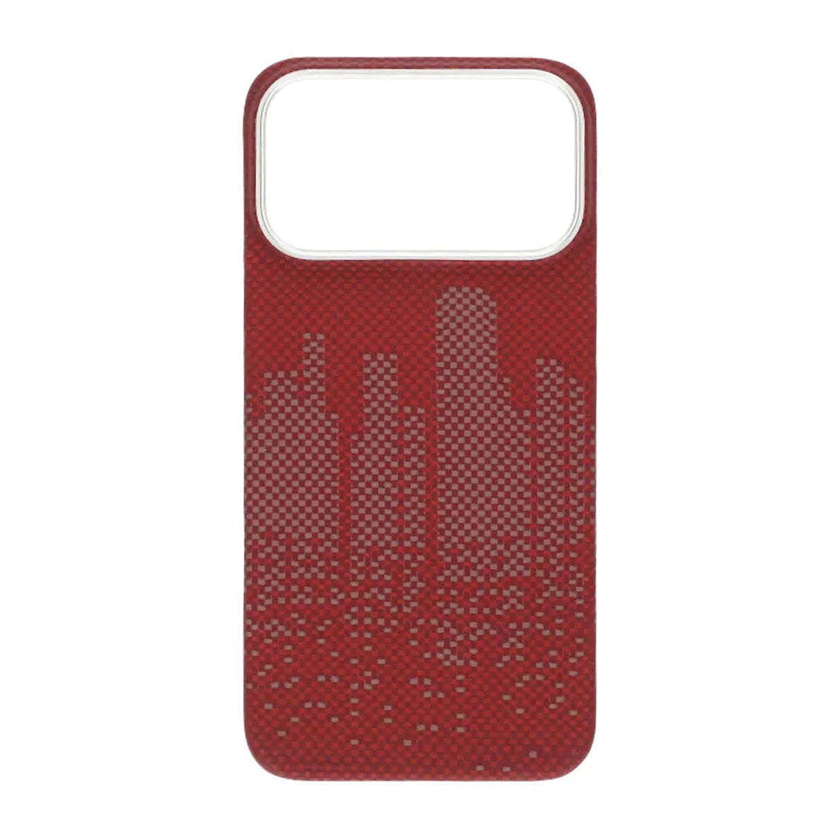iPhone 17 Pro Max Cover Kevlar MagSafe Rød