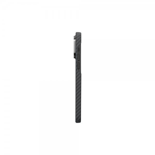 Pitaka iPhone 14 Pro Cover MagEZ Case 3 Sort/Grå Twill