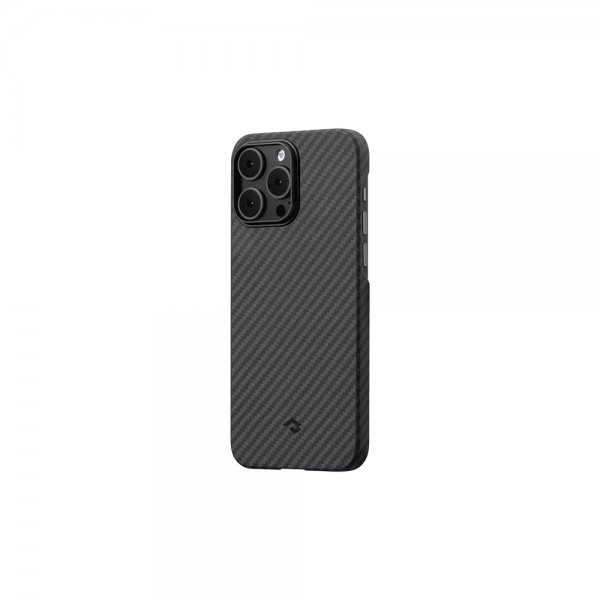 Pitaka iPhone 14 Pro Max Cover MagEZ Case 3 Sort/Grå Twill