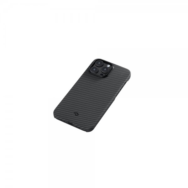 Pitaka iPhone 14 Pro Max Cover MagEZ Case 3 Sort/Grå Twill