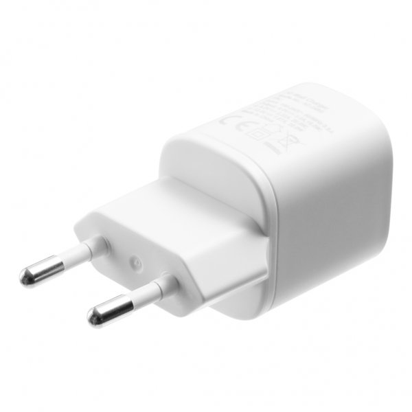 Deltaco Oplader 20W USB-C PD med USB-C-Lightningkabel 1 meter Hvid