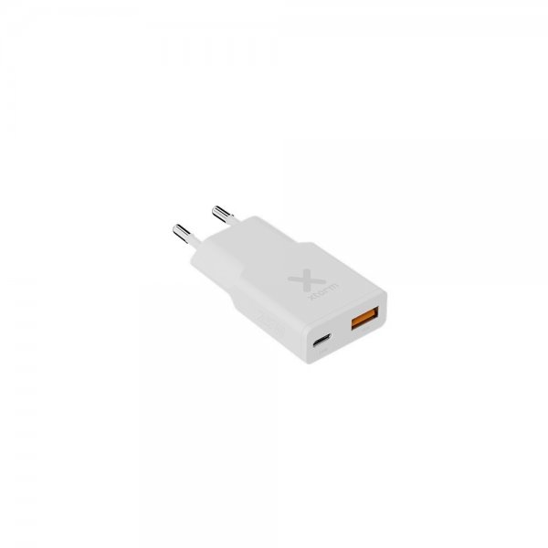 Xtorm Oplader Go2 SlimLine 25W USB-C/USB-A Hvid