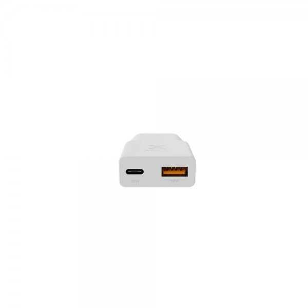 Xtorm Oplader Go2 SlimLine 33W USB-C/USB-A Hvid
