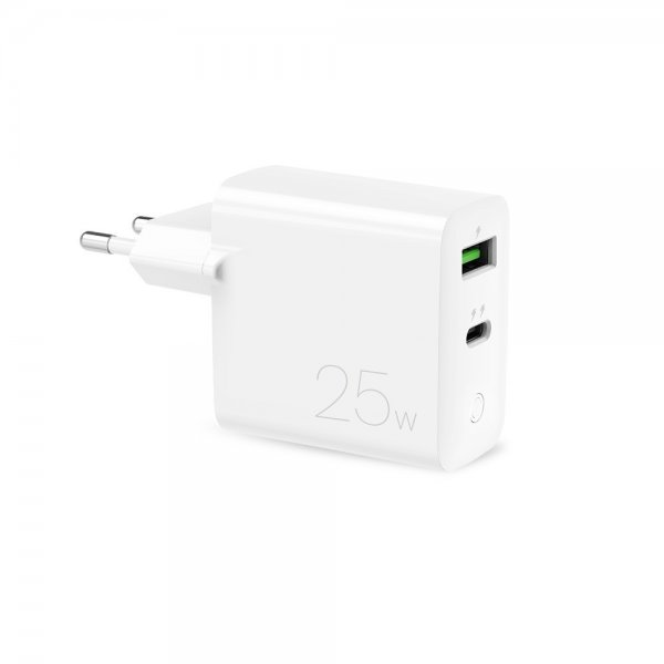 Puro Oplader USB-A + USB-C Vægoplader 25W