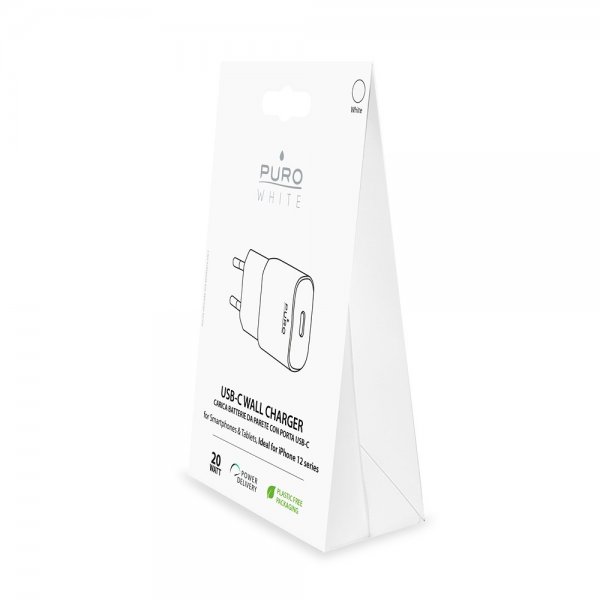 Puro Oplader USB-C Vægoplader Mini 20W