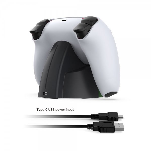 Dobe Opladerdock til PlayStation 5 Controller Grøn