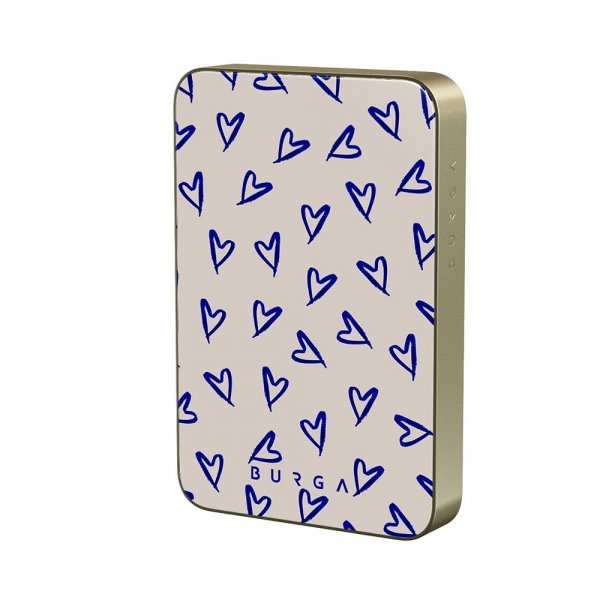 Burga Powerbank MagSafe 5000 mAh Love Me Right Guld