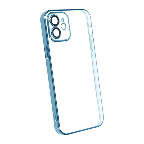 iPhone 11 Cover Glitter Gennemsigtig Stødresistent Blå