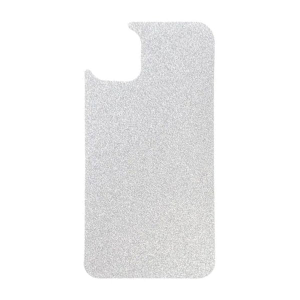 iPhone 15 Pro Max Cover Glitter Gennemsigtig MagSafe Sølv