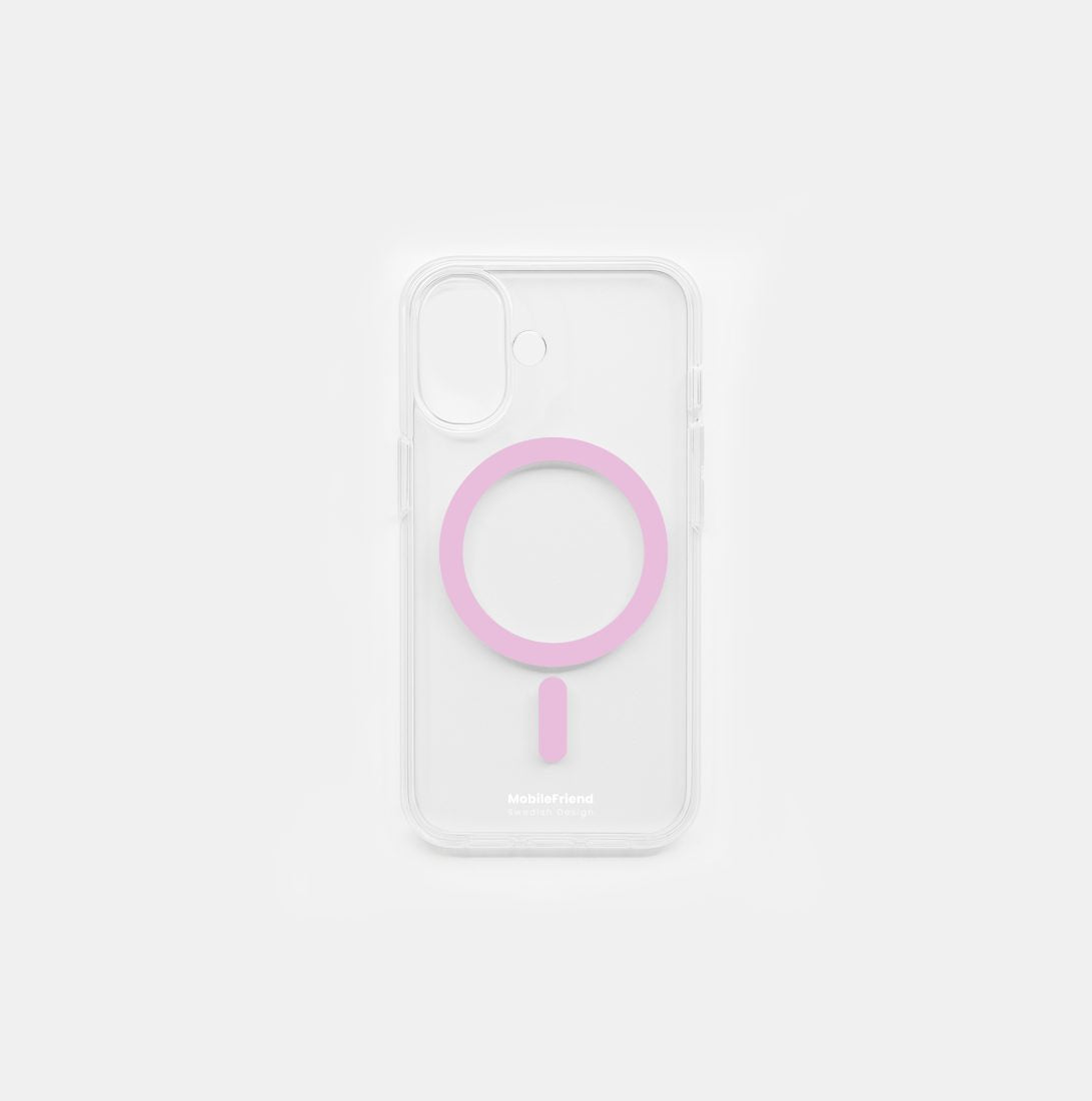 MobileFriend iPhone 17 Skal MagSafe Rosa