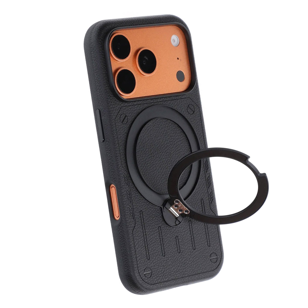iPhone 17 Pro/iPhone 18 Pro Cover Mecha MagSafe-stativ Sort