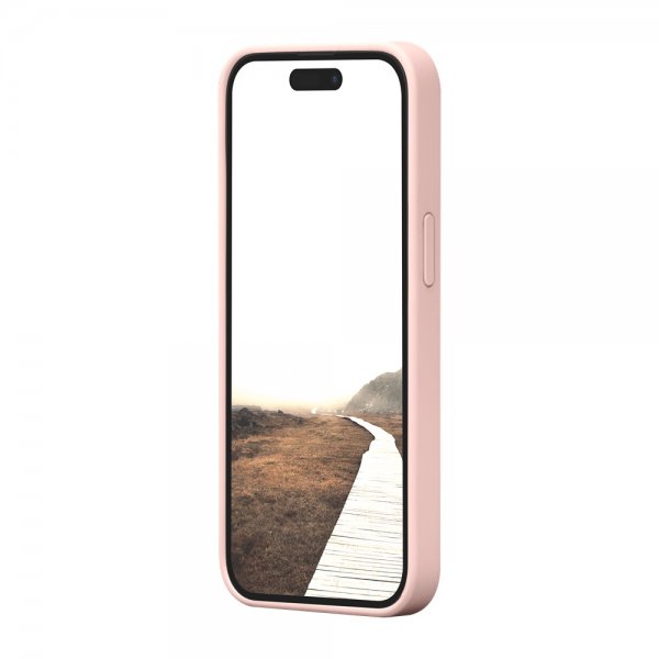 dbramante1928 iPhone 15 Pro Cover Monaco MagSafe Pink Sand