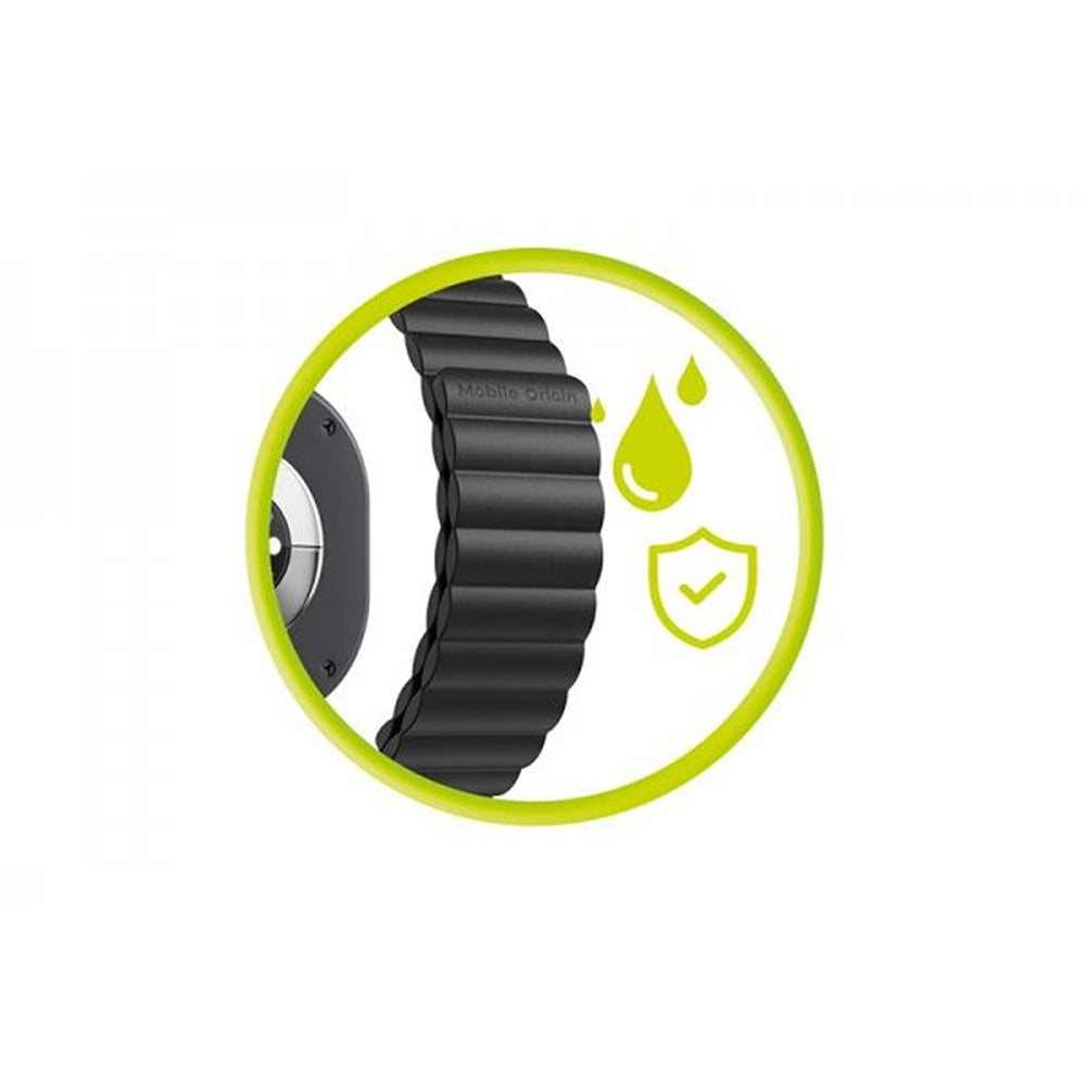 Mobile Origin Samsung Galaxy Watch 8/9 40/44mm/Classic 46mm Armbånd Easy Strap Magnetisk Sort