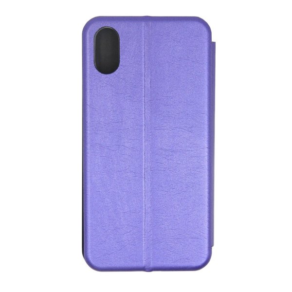 iPhone X/iPhone Xs Cover med Stativ Lilla
