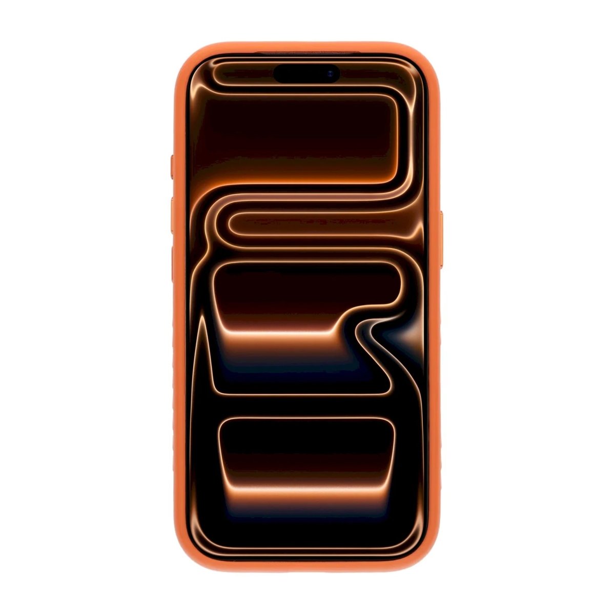 iPhone 17 Pro/iPhone 18 Pro Cover MagSafe-stativ Strass Orange