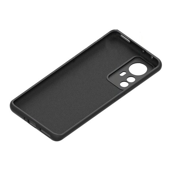 Xiaomi 12 Pro Cover Silikone Sort