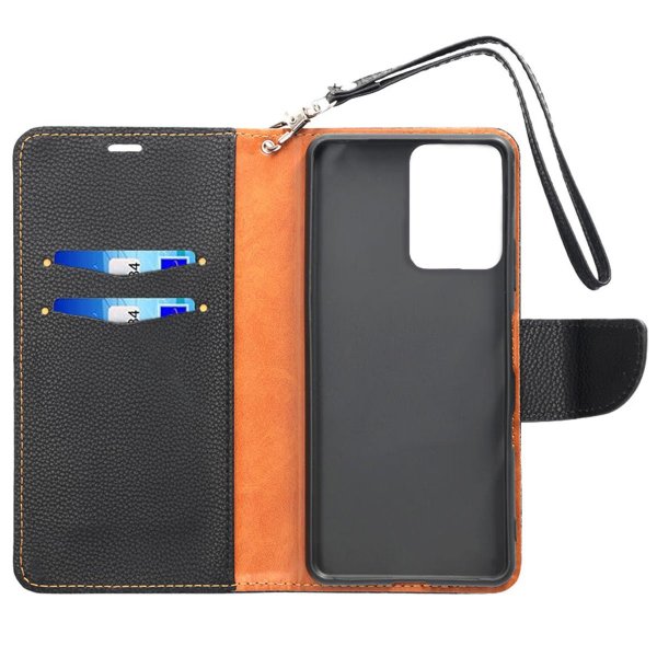 Motorola Moto E14 Cover med Stand Sort