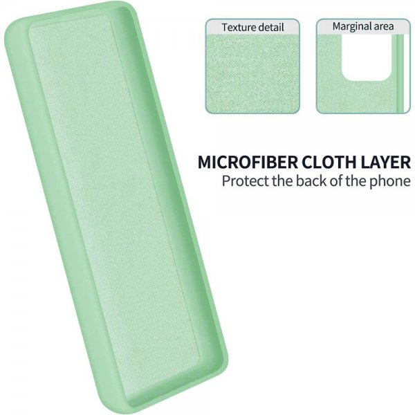 Motorola Moto G14 Cover med Strop Silikone Grøn