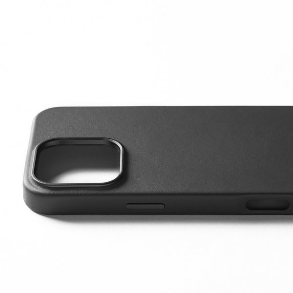 Mujjo iPhone 16 Pro Max Cover Full Leather Case Sort
