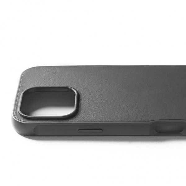 Mujjo iPhone 16 Pro Max Cover Shield Case Steel Blue