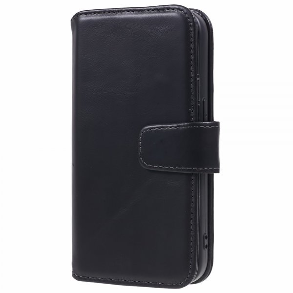 Nordic Covers iPhone 12 Mini Cover Essential Leather Raven Black