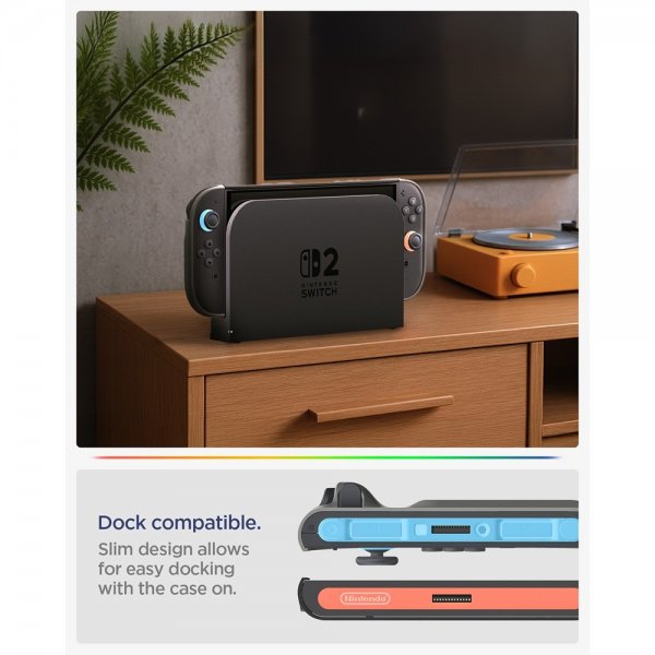 Spigen Nintendo Switch 2 Cover Nano Pop Black Sesame