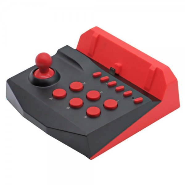 Nintendo Switch/Switch Lite Arcade-joystick sort/rød